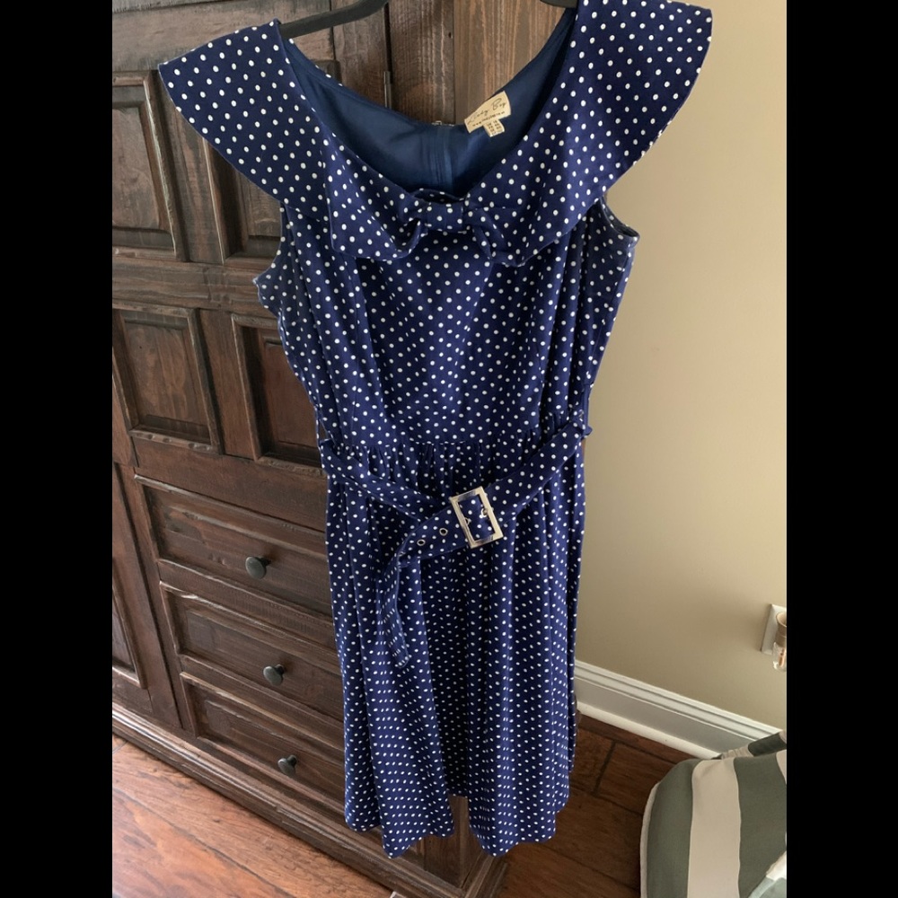 Lindy bop polka dot dress!